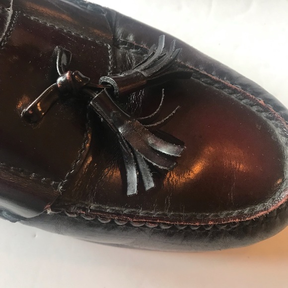 Cole Haan 0357 Cordovan tassel loafer size 10.5 D - Picture 2 of 6